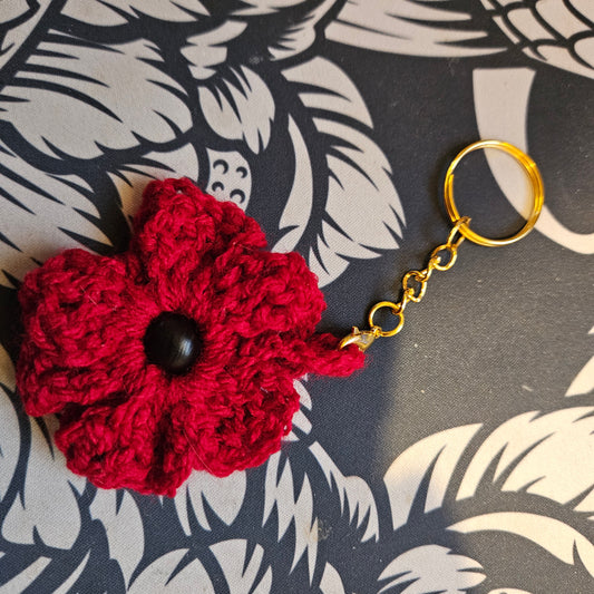 Crochet Keyrings - Solid Colour