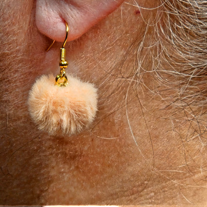 Dangle Earrings - Pompom